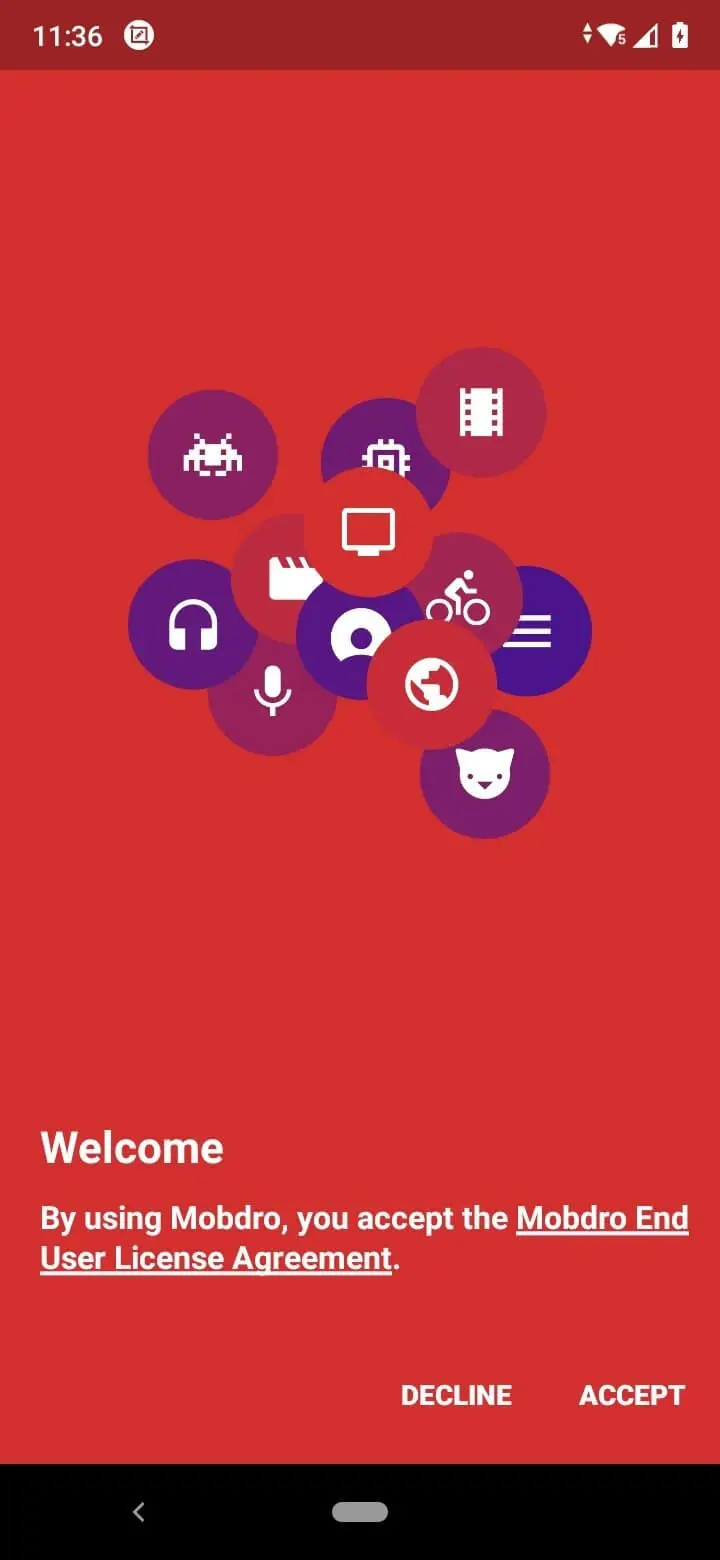 Mobdro - لقطة شاشة